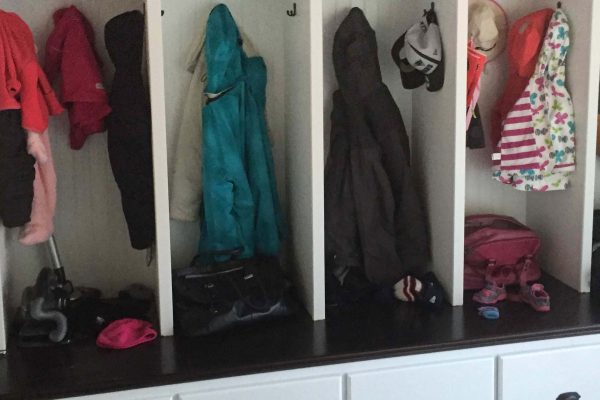 Built-in Storage Area