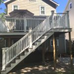 Large house with back deck